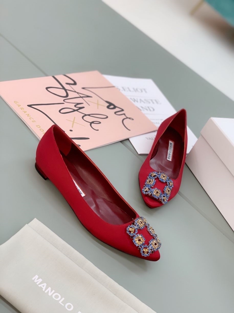 Manolo Blahnik flat shoes